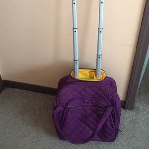 Delsey quilted travel bag